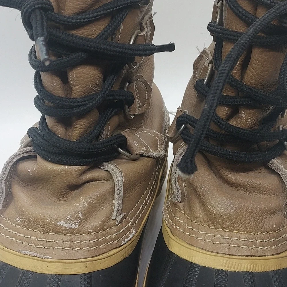 Sorel Manitou fur lined‎ waterproof insulated women's boots size 6
